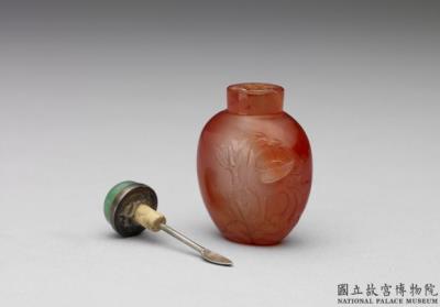 图片[2]-Red agate snuff bottle.-China Archive